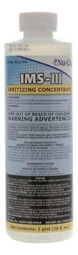 Nu-calgon 4211-34 Desinfectante Para Máquinas De Hielo Sin E