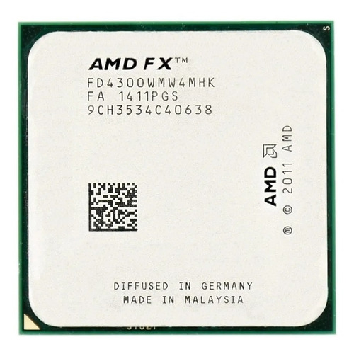 Imagem 3 de 4 de Processador Amd Fx-4300 3.8 Ghz Black Edition + Pasta Termic