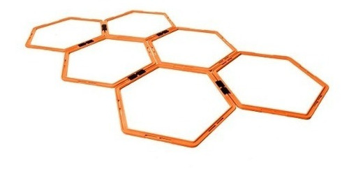 Set De Agilidad Grid Hexagonal - Escalera Crossfit - Sdmed