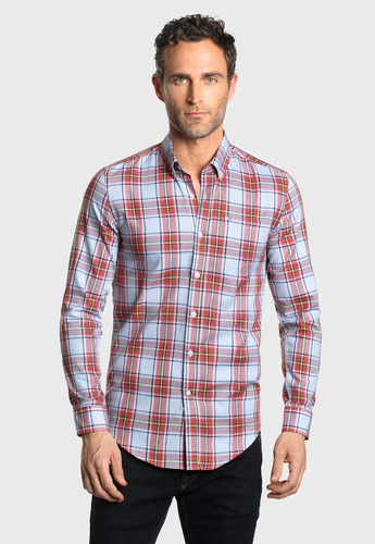 Camisa Hombre Vendra Rojo New Man Fw 2022