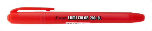 Marca Texto Lumi Color Vermelho Neon Pilot 200-sl