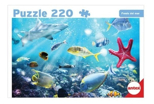 Puzzle 220 Piezas Con Juego Antex .. En Magimundo !!!