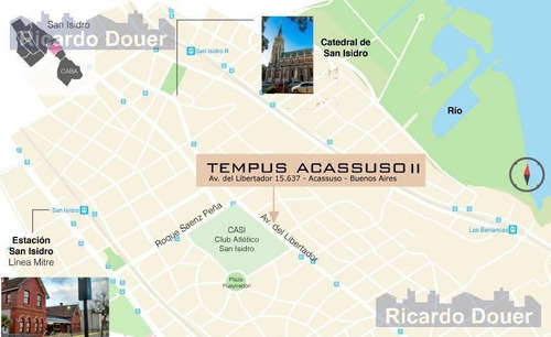 Imagen 8 de 10 de Tempus Acassuso Ii - 3 Amb. Con Terraza Propia!