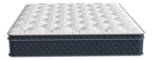Colchon 2 Plazas Resorte Y Espuma 150x200x25cm