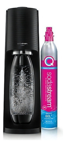 Maquina Agua Carbonatada Sodastream Terra Modelo Color Negro