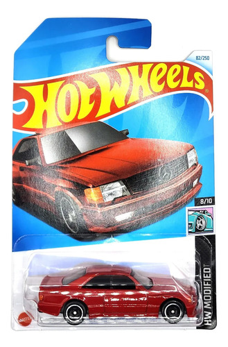 Hot Wheels # 8/10 - '89 Mercedes 560 Sec Amg - 1/64 - Htb70