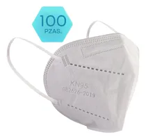 Comprar Cubrebocas Kn95 - Tapabocas Kn95 Certificada - 100 Piezas Color Blanco