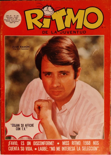 Revista Ritmo N° 184 Juan Ramon Póster L. Favio(aa353