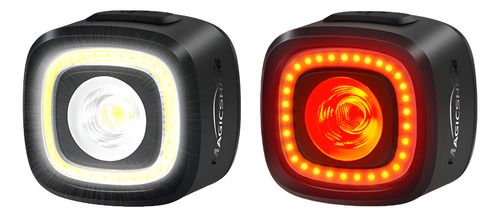 Combo Lampara Magicshine De 150 Lm Trasera 150 Lm Negro