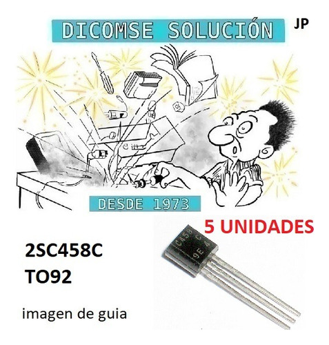 Transistor 2sc458c To92 2sc458 Npn C458 C 100a 30v X5 Unidad