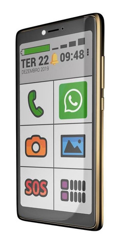 Obasmart 3 Gold Obabox Smartphone Para A Terceira Idade
