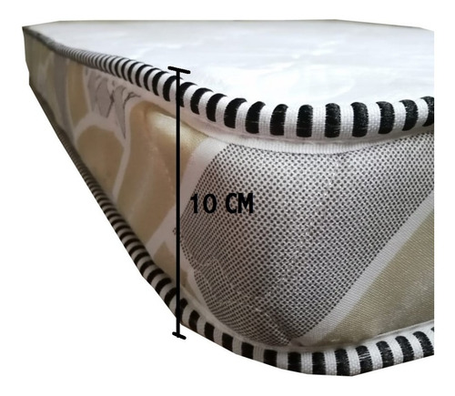 Colchón De Cuna O Corral Para Bebe 95 X 150 X 10 Tela