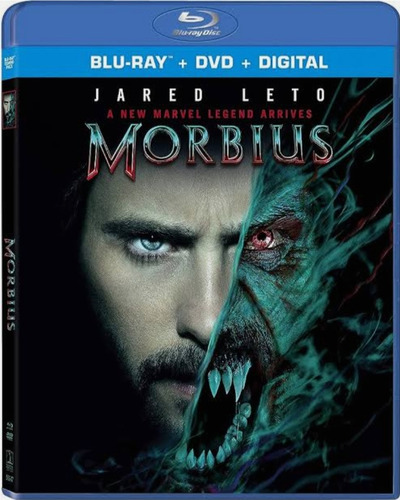 Morbius En Disco Bluray Alta Definición Full H D 