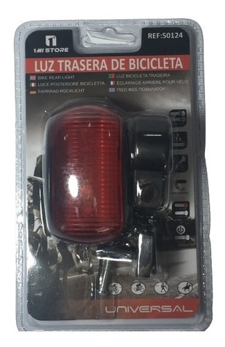Imagen 1 de 1 de Luz Trasera Bicicleta Universal