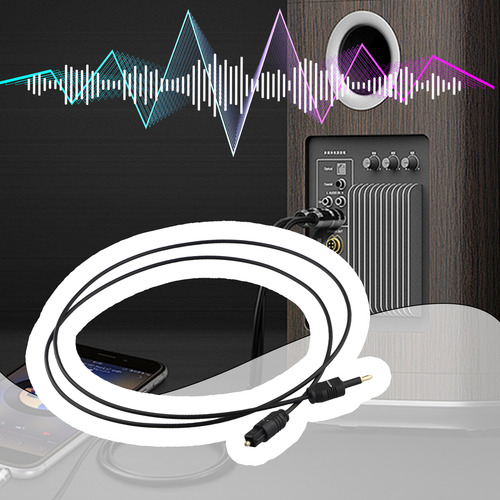 Toslink De 1 M Y 3 Pies Para Conectar Spdif -fs Óptico Digit