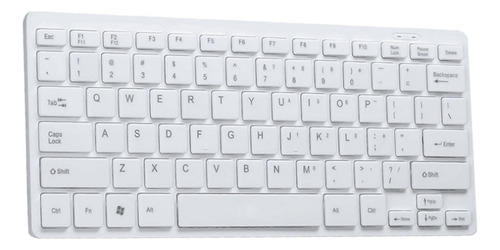 Teclado Usb Com Fio Teclado De Computador Branco Para