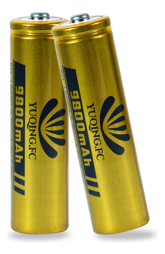 Bateria Recargable 18650 3.7v 9800 Mah Pilas Paquete 2 Pzas