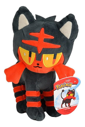Imagen 1 de 6 de Pokemon Felpa, 8 Pulgada Felpa Litten