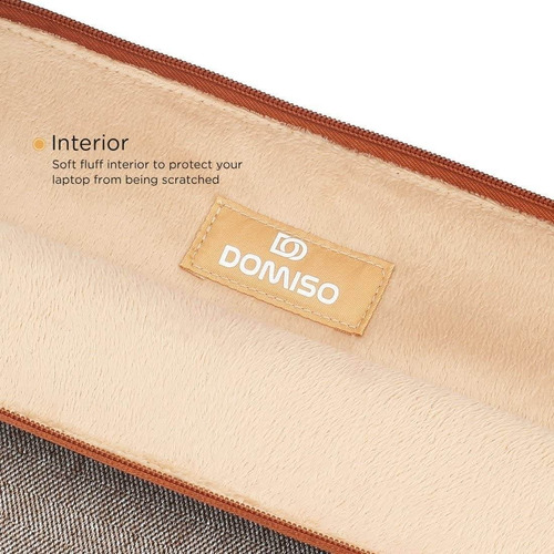 Imagen 5 de 6 de Funda De Lona Domiso Para Portátil Hasta 10.5 Pulgadas