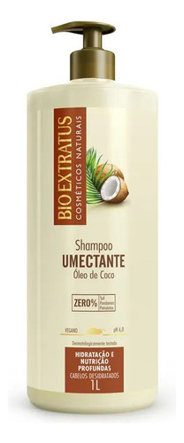 Kit Nutrição Umectante Óleo De Coco Bio Extratus 4 Produtos