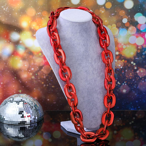 Collar De Cadena De Plástico Rapero De Hip Hop Grueso ...