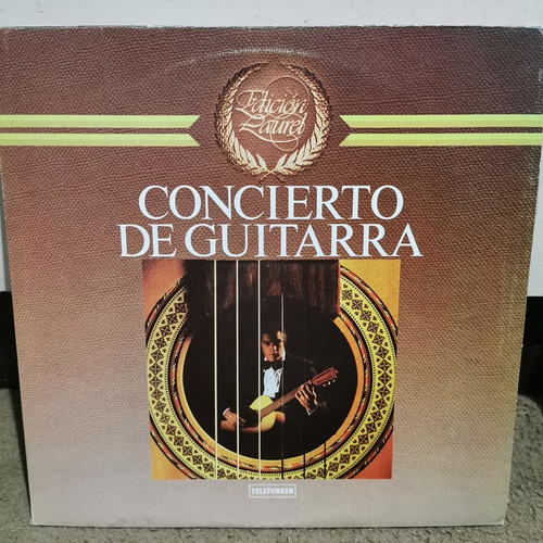 Disco Lp Concierto De Guitarra-3 Lps, Edicion Laurel,pss