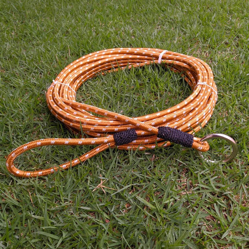 Laço De Poli Resistente Para Laçar Boi Cavalo Bezerro 10m Cor Dourado