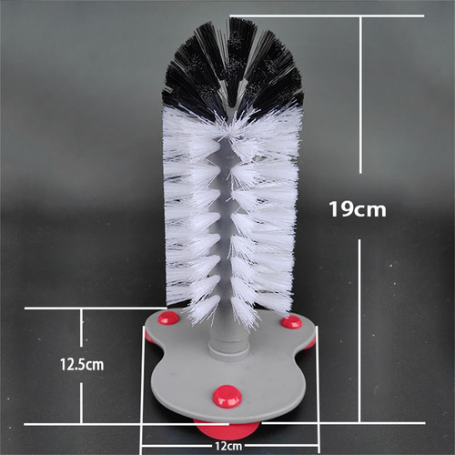 J Wall Suction Type Lazy Cup Brush Glass Clean Rotating Su