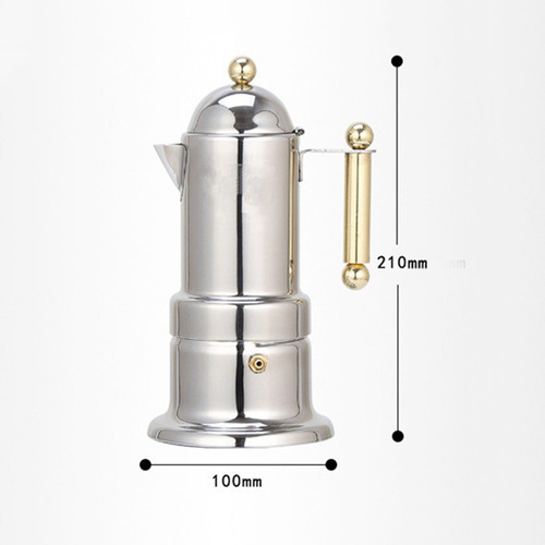 Cafetera De Cocina De Inducción Estilo Italiano Moka Espress