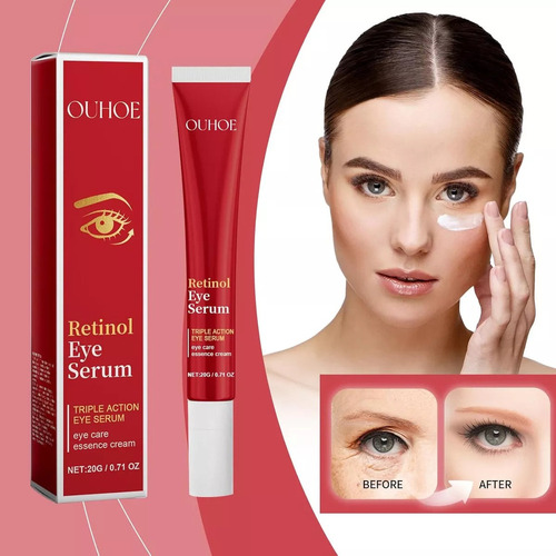 Crema Antiarrugas De Triple Acción Para Eliminar Las Ojeras*