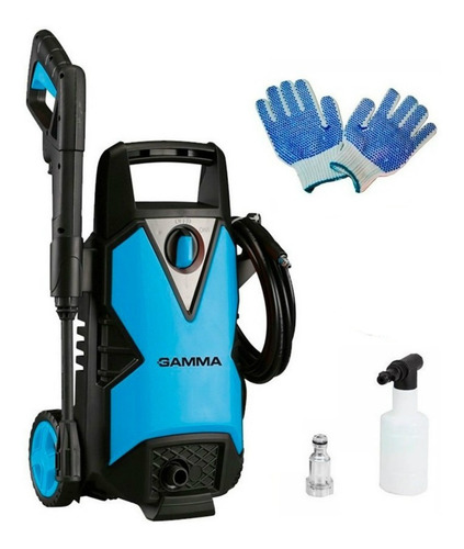 Hidrolavadora Gamma 127 Autostop 100 Bar 1400w Elite + Guantes 2 Años Garantia