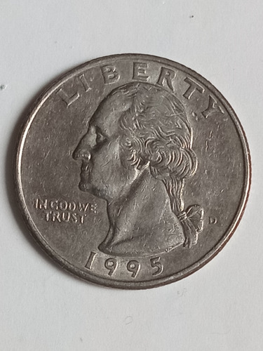 Estados Unidos 1995 D. Moneda De Quarter Dollar. Mb. Mira!!! (Usado)
