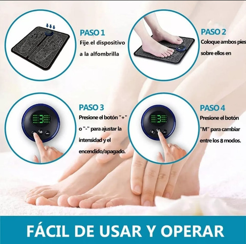 Masajeador De Pies Acupuntura Electroestimulacion