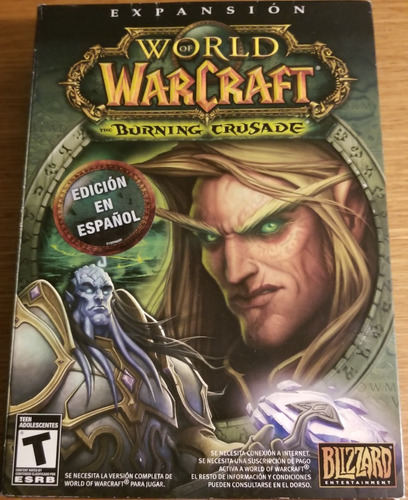 World Of Warcraft Burning Crusade Pc Fisico Nuevo Abasto