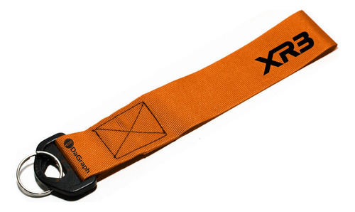 Llavero Cinta 20 X 4 Cm Ford Escort Xr3 Naranja