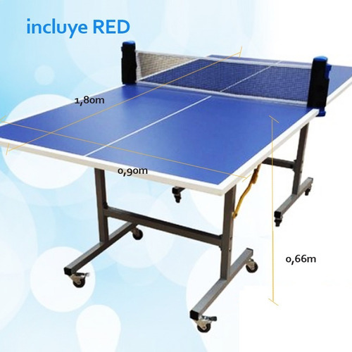 Mini Mesa De Ping Pong Ideal Para Espacios Reducidos