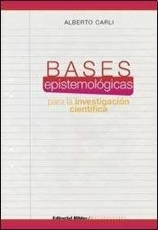 Libro Bases Epistemologicas Para La Investigacion Cientifica