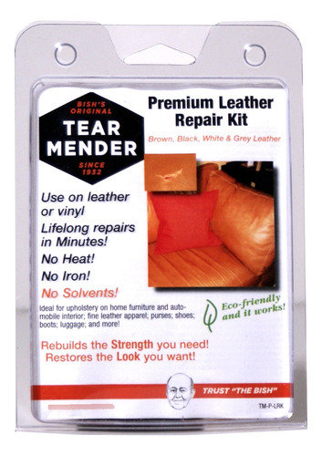 Tear Mender Kit Reparacion Cuero Premium Parche Compuesto 2