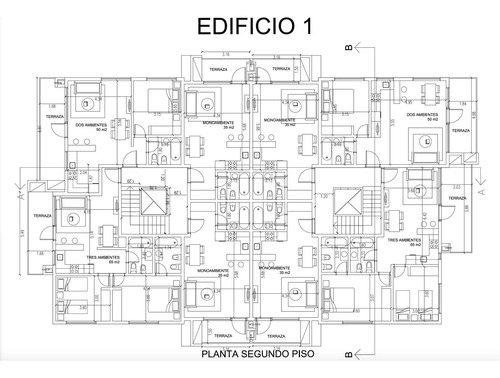 Venta - Departamento En Pozo 3 Amb 65 M2 Uf 48 2do Piso - Paseo Retamas.