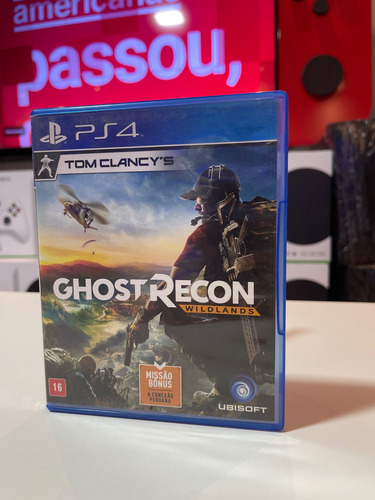 Tom Clancys Ghost Recon Wildlands Mídia Física Ps4 (Recondicionado)