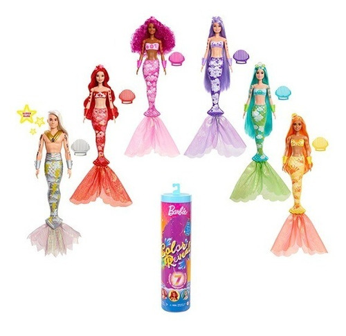 Barbie Sirena Color Reveal Mattel