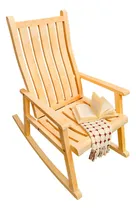 Comprar Mecedora De Madera Descanso Jardin Maternidad Lactancia Giy