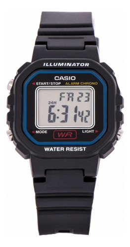 Reloj Para Unisex Casio La-20wh-1c Negro