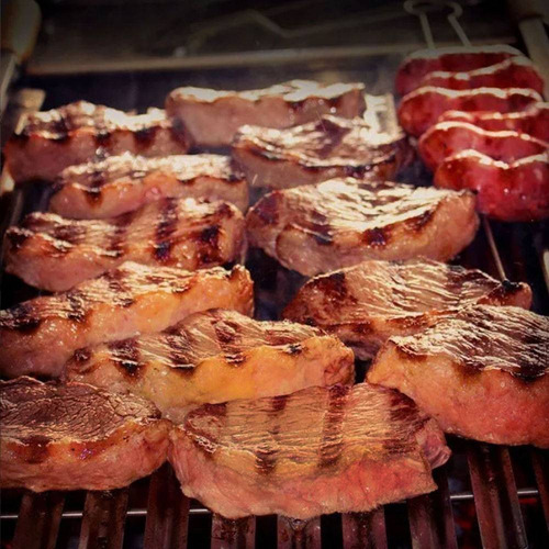 Imagem 3 de 7 de Grelha Inox Parrilheira Argentina Picanha 65x50 Picanheira