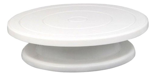 Soporte Giratorio De Pastel Soporte De Pastel Blanco Grande