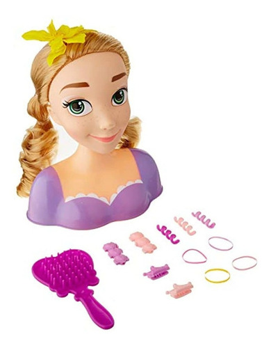 Disney Princesa Rapunzel Cabeza De Muñeca Para Peinar, Rapun