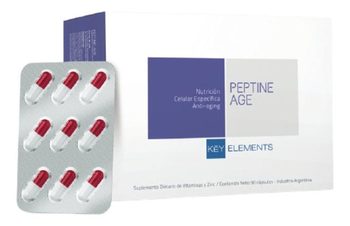 Peptine Age Piel Anti-aging Anti-oxidante Peptonas Linfar 