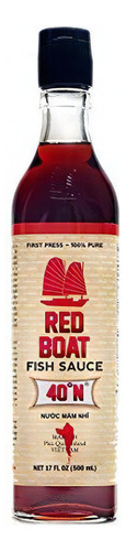 Barco Rojo Salsa De Pescado Premium, 500 Ml (17 Oz.)