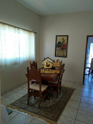 Casa Com 3 Dormitórios Para Alugar, 110 M² Por R$ 1.750,00/mês - Parque Residencial Cândido Portinari - Ribeirão Preto/sp - Ca1039