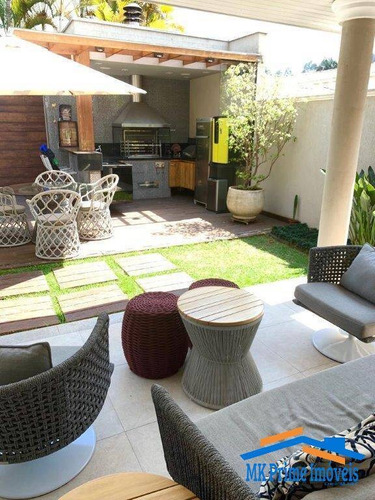 Imagem 10 de 14 de Lindíssima Casa Com 350m² Sendo 4 Suítes No Cond. De Alphaville 5!! - 2053